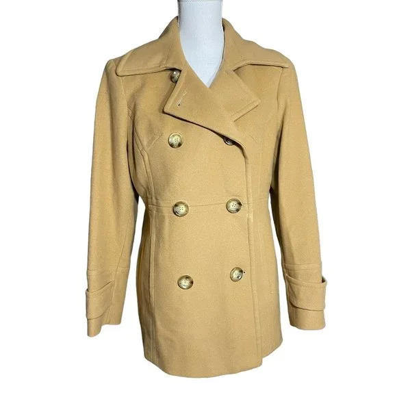 Anne klein double top breasted pea coat
